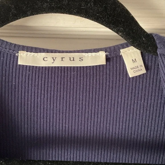 Cyrus Deep Blue Open Cardigan - Picture 2 of 6